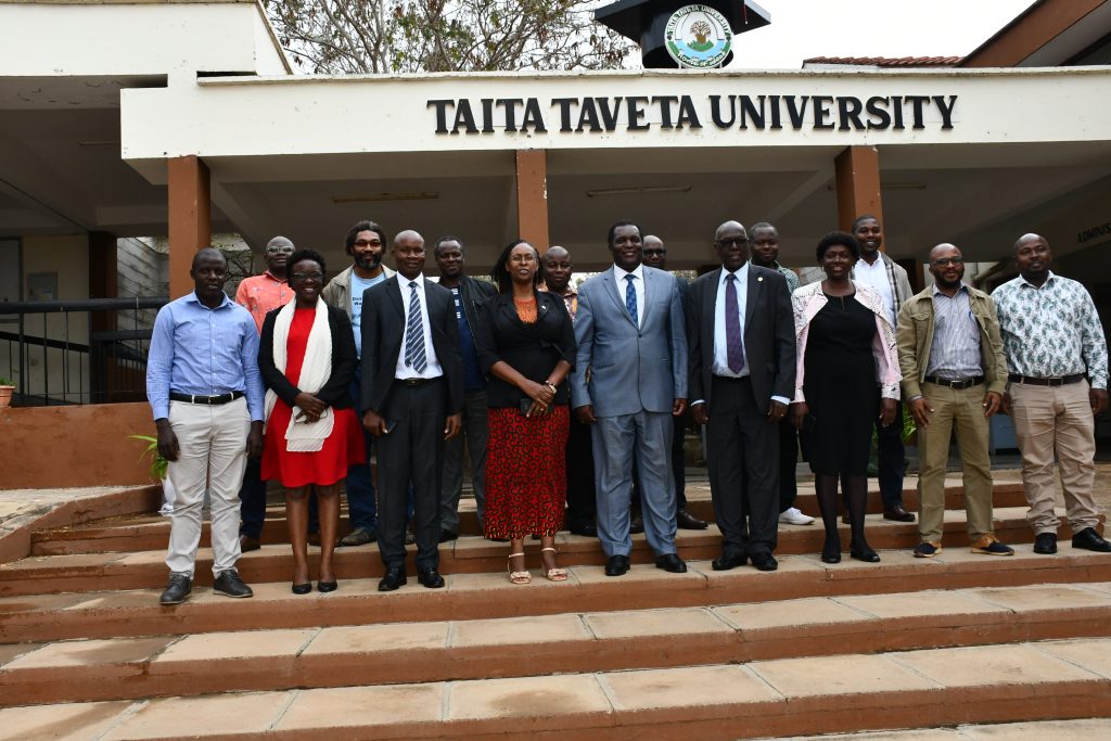 TTU Management and EBK team during the visit at TTU