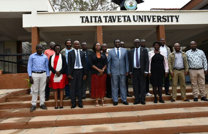 TTU Management and EBK team during the visit at TTU