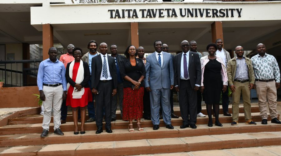 TTU Management and EBK team during the visit at TTU